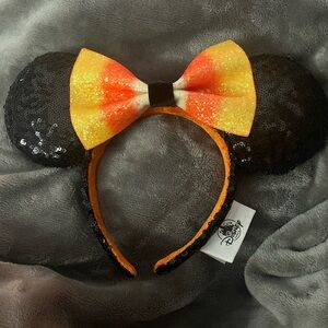 Disney Sequin Ears Headband with Candy Corn Bow